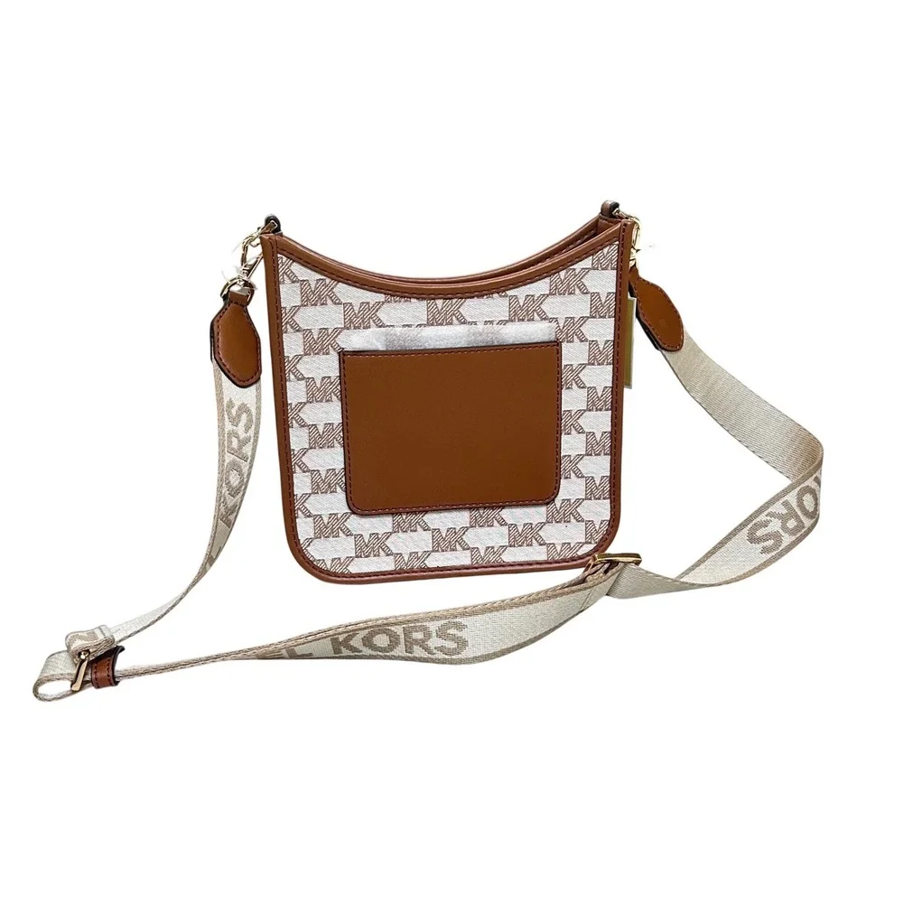 Michael Kors Briley Small Messenger Crossbody Bag MK Logo Lugg Multi 35S2G7BM1J - Picture 3 of 14